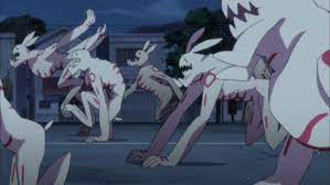 Anime monsters don't skimp on the nightmare fuel. Review Blood C The Complete Series A Superlative Subversive Slaughter Anime Superhero News