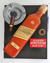 Whisky Cigar Cigar Cake Bottle Cake Beer Cake