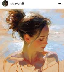 Контражур в живописи (50 фото)