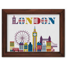 London Cross Stitch Pattern Modern Cross Stitch Pattern City Cross Stitch Pattern England Cross Stit Cross Stitch Patterns Cross Stitch Designs Cross Stitch