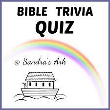 Quiz of christian bible is an educational bible study app that presents a lot of information from the bible in the form of a multiple choice quiz. Sandra S Ark 50 Bible Trivia Quiz Questions 1 Need Help