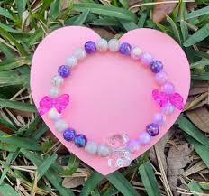 Bear & Bow Bracelet, Gift, Jewelry