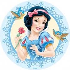 Round Prints Licensed Pre Designed Edible Cake Prints Branca De Neve Branca De Neve Disney Fotos Branca De Neve