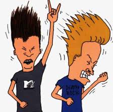 Black Beavis And Butthead Watch 50 Classic Beavis And Butthead Videos 90s Cartoons Childhood Memories Comic Con