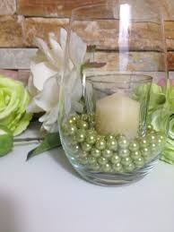 Lime Green And Green Pearls Vase Filler Pearls Diy Floating Pearl Centerpiece Table Scatters And Confetti Jumbo Mix Size Pearls Candle Vase Filler Candle Vase Vase Fillers