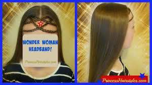 Great for all face shapes because you can the hairstyle for black kids featured below is a protective hairstyle. Wonder Woman Hairstyle Tutorial Diy Braided Headpiece Halloween Hair Hairstyles For Girls Princess Hairstyles