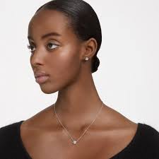 Achat Parure Swarovski Constella en métal rhodié et cristaux Swarovski