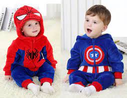 20 45us Baby Boy Romper Captain America Spiderman Newborn Baby Clothes Warm Winter New Born Baby Boy Romper Infant Clothes Vetement Bebe Clothes Hange Clothe Baby Outfits Newborn Baby Boy Romper Winter Newborn