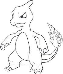 Disegno Di Charmeleon Dei Pokemon Da Stampare E Colorare Disegni Da Colorare Pokemon Arte Pokemon