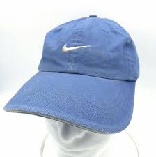 Nike Swoosh Hat Cap Adjustable Strapback Baby Blue Baseball Style Sandwich Bill Nike Baseballcap Casual Mens Accessories Baseball Hats Mens Accessories Hats