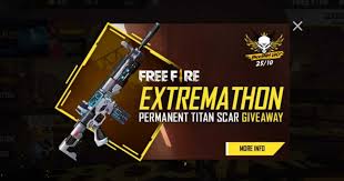 Recently, we've added cupid scar in this free fire redeem code generator tool. How To Redeem The Titan Scar Skin In Extremathon Afk Gaming