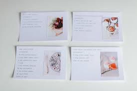 If you don't want to add a photo then just delete it. Make Your Own Recipe Cards This Year Lovilee Blog
