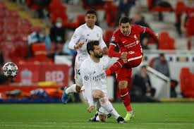 Engels voetbal op anfield road. Liverpool Blaft Maar Bijt Niet Tegen Real Madrid Geen Wonder Van Anfield Voetbal International