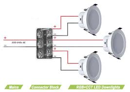 Remember the safety aspects of working with electricity and ensure that the circuit is isolated; Wiring Diagram 240v Led Downlights
