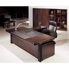 Rectangular wooden meeting table with cable management board | meeting table by sinetica. Brown Executive Office Table And Chair Rs 5000 Set M Mukerjee Mgmt Consultants Private Limited Id 14900530748
