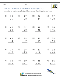 These worksheets are pdf files. 2 Digit Addition Worksheets