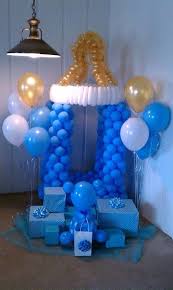 Cute Diy Baby Shower Ideas Baby Shower Balloons Welcome Baby Party Baby Shower Decorations