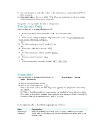 Use hyphens (dashes) to separate amino acids. Chapter 13 Packet