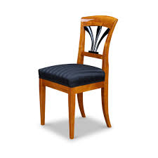 Ein set schöner 4 biedermeier neuer polster antik stühle,mahagoni englisch. Biedermeier Stuhl Mit Polster