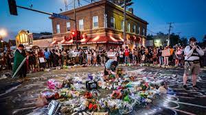 The times has reconstructed the death of george floyd on may 25. Volunteers Pitch In To Keep Clean The Site Where George Floyd Was Killed Cnn