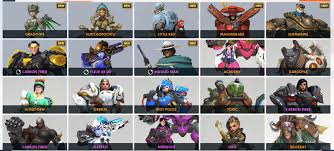 Overwatch Anniversary Skins 2020