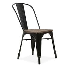 Metal kitchen chairs with wooden seats for tree. Free Shipping Metal Black Side Chair With Elm Wood Seat Chair Carpet Chair Cushionchair Stretcher Aliexpress