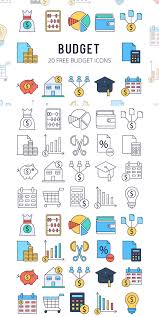 Free Budget Vector Icon Set Free Icon Set Web Design Icon Icon Set Vector