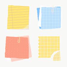 Colorful Paper Note Collection Social Ads Template Transparent Png Free Image By Rawpixel Com Manotang Note Paper Torn Paper Note Pad Design