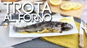 La trota al forno è un secondo piatto di pesce leggero e saporito, ideale per chi vuole preparare una pietanza gustosa ma stando attenti alla linea. Trota Al Forno Con Timo E Limone Ricetta Facile E Saporita Youtube