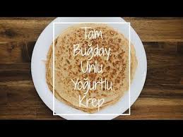 Tam Bugday Unlu Yogurtlu Pofuduk Krep Tarifi Melomoodfood Youtube 2020 Krep Tarifleri Yemek Tarifleri Yemek