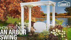 If you build this diy garden arbor bench don't forget to send a few pics. Arbor With Swing