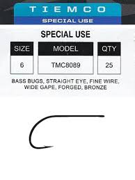 Tiemco 8089 Fly Hooks