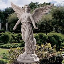 Design Toscano St Michael The Archangel Garden Angel Statue Wayfair Angel Garden Statues Garden Angels Angel Statues