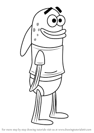 Learn How To Draw Harold From Spongebob Squarepants Spongebob Squarepants Step By Step Drawing Tutorials This cute little sponge is not difficult to draw, and is mostly made up of simple shapes and lines.