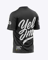 Download Men S Loose Fit T Shirt Mockup Back Half Side View In Apparel Mockups On Yellow Images Object Mockups