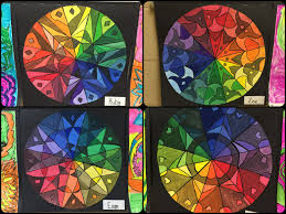 5th Grade Color Wheel Mandalas Jpg Middle School Art Projects School Art Projects Color Art Lessons