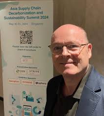 Delighted to attend the Asia Supply Chain Decarbonization and  Sustainability Summit 2024, Singapore by ECV International to support my  esteemed colleague Satya Narayan Sahu speaking