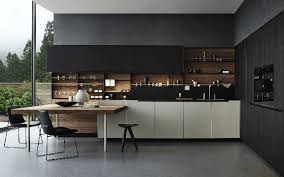 Una tonalidad que ayuda a integrar el blanco el negro en. Cocinas Negras 25 Cocinas Elegantes Modernas Unicas