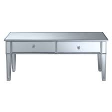 4.2 out of 5 stars 95. Gold Coast Mirror Coffee Table With Two Drawers Mirror Silver Frame Breighton Home Target