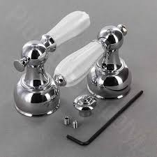 Pfister pfirst series™ single handle centerset bathroom sink faucet in polished chrome. Delta Faucet Handles