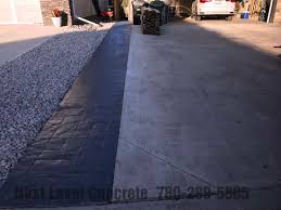 Includes concrete vs an asphalt driveway, stamped asphalt options, asphalt contractors and more. Driveway Border Next Level Concrete Ltd