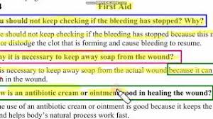 Our online first aid trivia quizzes can be adapted to suit your requirements for taking some of the top first aid quizzes. Question Answers Chapter No 4 First Aid English Grade Class 10 Youtube