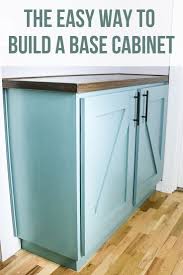 Diy Hallway Cabinet Tutorial No Complicated Joinery Making Manzanita Diy Kitchen Cabinets Hallway Cabinet Base Cabinets