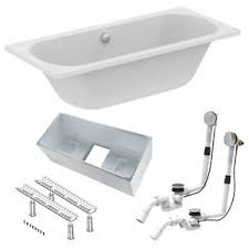 Ideal standard connect playa eckbadewanne, ideal standard hotline neu und frontschürze zur hotline neu eckbadewanne sofort verfügbar im badshop skybad. Ideal Standard Badewanne Hotline New Neu Duo 180 X 80 Cm Fusse Trager Ablauf Ebay