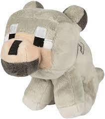 Jinx Minecraft Baby Wolf Plush Stuffed Toy Minecraft Playing Game Wolf Plush Animal Plush Toys Baby Wolf