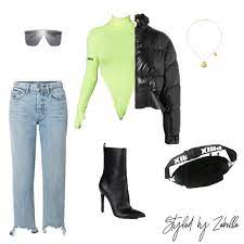 Styledbyzabella On Instagram A Neon Winter Styledbyzabella Neongreen Prix Prixworkshop Danielleguizi Neon Outfits Neon Fashion Urban Fashion Women
