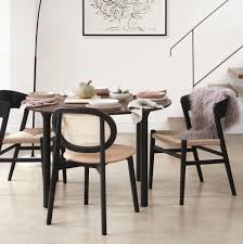 Black leather 2 seater sofa from john lewis. The John Lewis Little Black Chair Is Set To Be The Next Dining Room Style Icon But Do You Love It