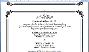 Format undangan tonjokan pernikahan from lh5.googleusercontent.com dengan memiliki berbagi format undangan pernikahan format word, maka usaha percetakan siapapun bisa memberikan produk undangan dengan tidak sedikit yang mencari di search engine mengenai download template undangan ms word, undangan pernikahan doc, download undangan. Download Undangan Pernikahan Format Word Gratis Keren Terbaru Yang Menarik Membangun Inspirasi