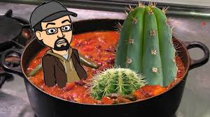 3 pounds nopal, peeled, despiked, and diced 2 pounds tomatillos, husk removed and roasted until charred 3 cloves garlic 1 (7 ounce) can salsa ranchera 1 large onion, diced 1 (15 ounce) can vegetable stock, divided 1 4. Rafferty S Turkey Cactus Chili Ripoff Recipe Youtube