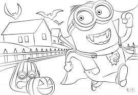 There are tons of great resources for free printable color pages online. Get This Minion Coloring Pages For Halloween Printable